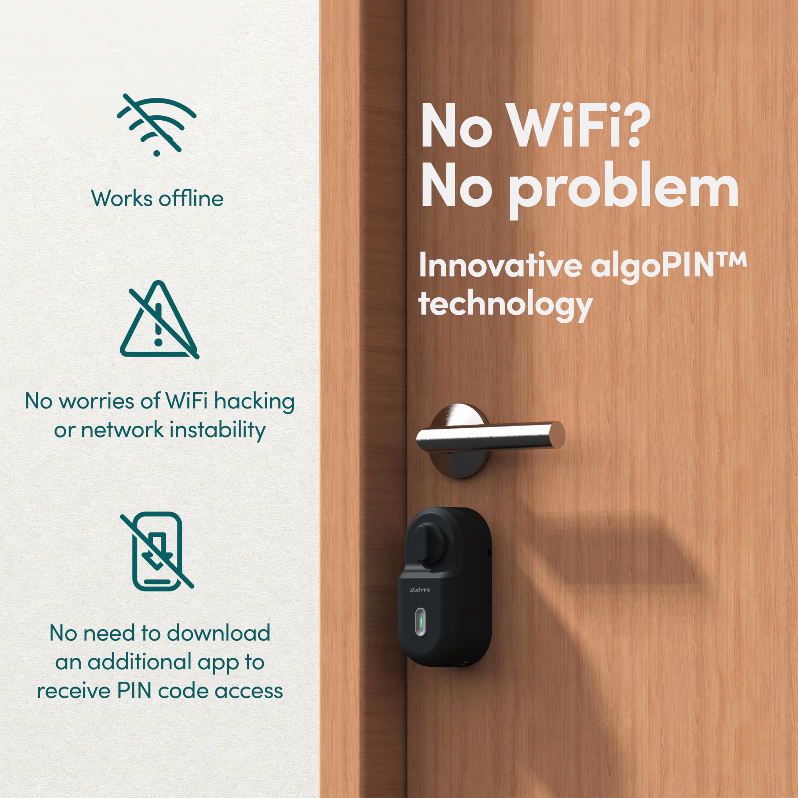 igloohome | Transformez votre serrure en serrure intelligente. Accès sans clés
