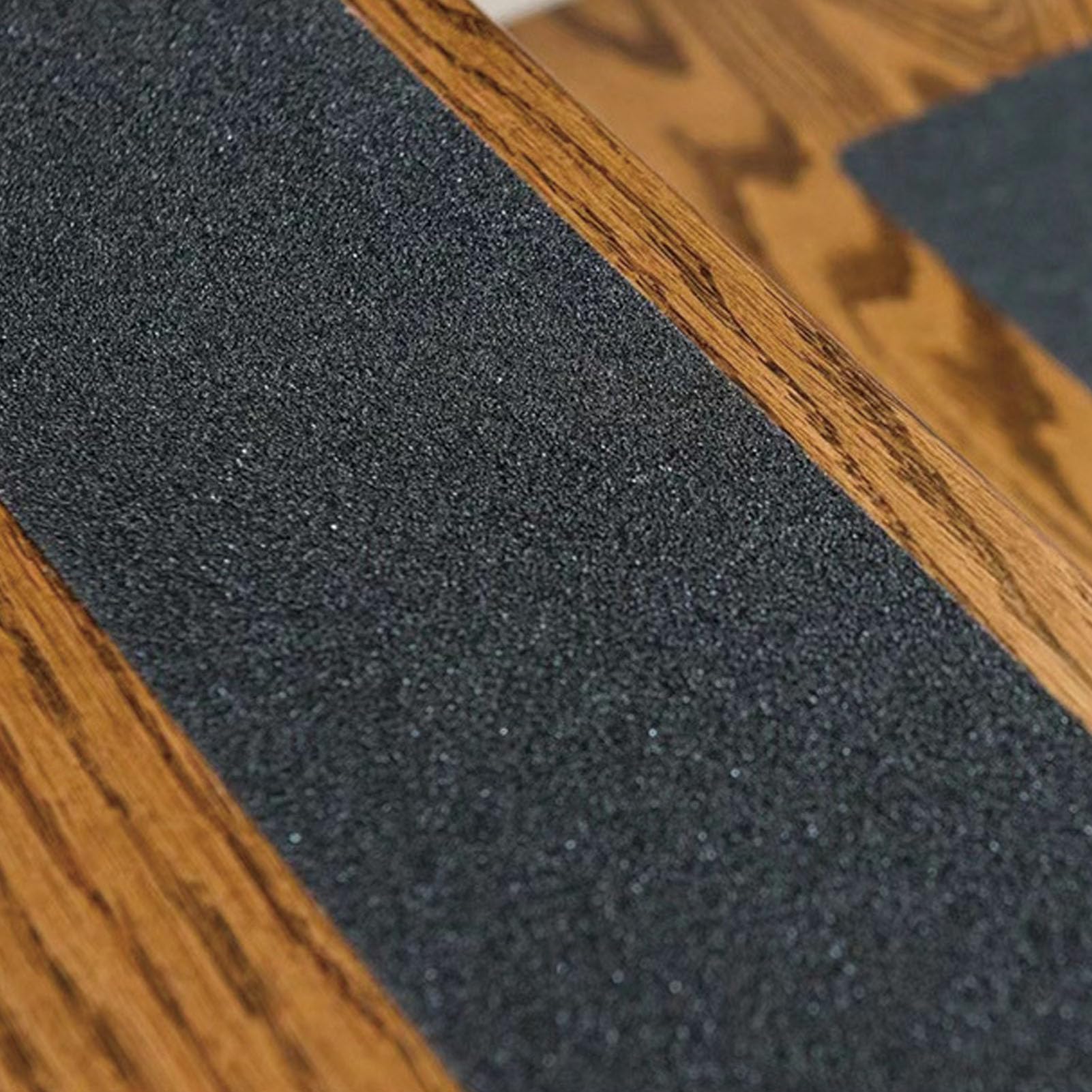Peldaños de Escalera Antideslizantes para Exteriores, Cintas Adhesivas Duraderas e Impermeables para Escaleras, para Cubierta, Entrada de Escalones de Madera, Adecuadas para Mascotas y Niños,