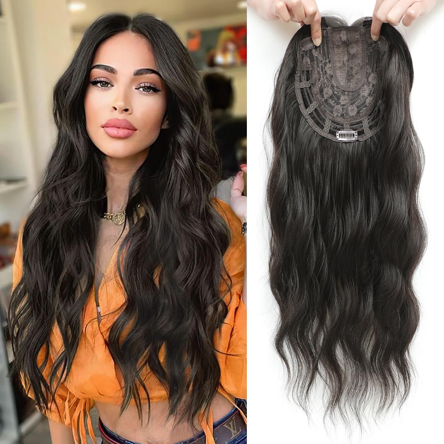 VEGALILY 20inch Hair Topper