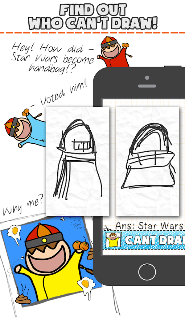 Who Can't Draw Party game App on Amazon Appstore