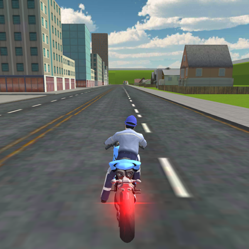 Polizei-Bike-Fahrer-Leben - Officer Crime Chase 3D