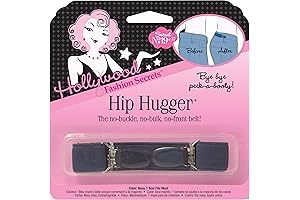 Navy Hip Hugger, the Perfect Elastic Belt Accessory Alternative