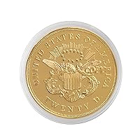 Vista 6 de 1849 P Liberty $20 Double Eagle Tributo de American Coin Treasures - Pieza de exhibición coleccionable de estado nítido con capa de oro