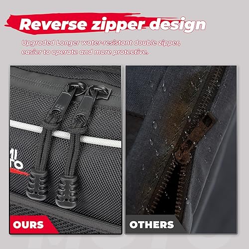 Miniatura 5 de KEMIMOTO Bolsas para puerta inferior X3, accesorios de bolsa de almacenamiento compatibles con modelos Can Am Maverick X3 y MAX 2017-2024, bolsas