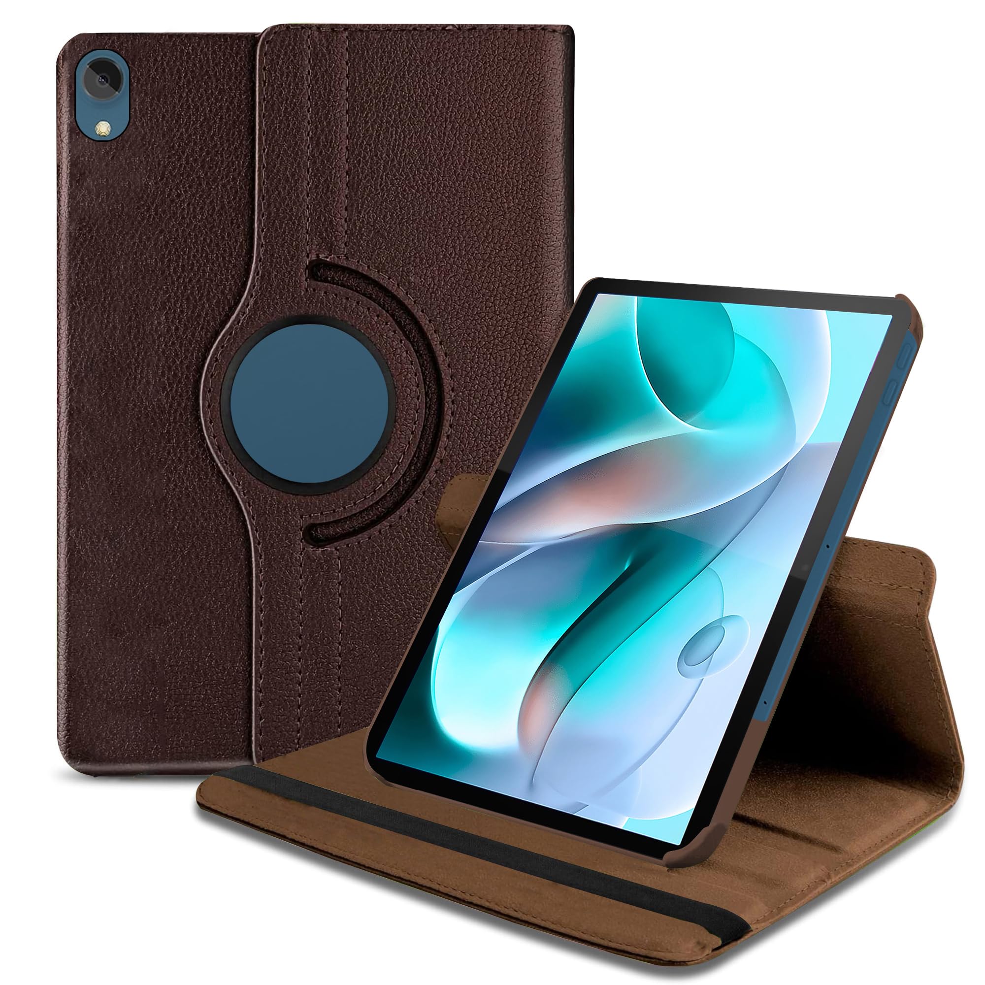 TGK Rotating Cover for Motorola tab g70 LTE 11 inch Leather Case (Brown) (B0BHYK7G3W) Amazon Price History, Amazon Price Tracker