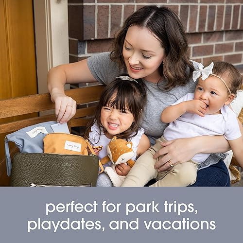 Miniatura 4 de Pearhead Mom ThingsBaby Things - Juego de 2 bolsas de almacenamiento para pañales, artículos esenciales para recién nacidos y recién nacidos,