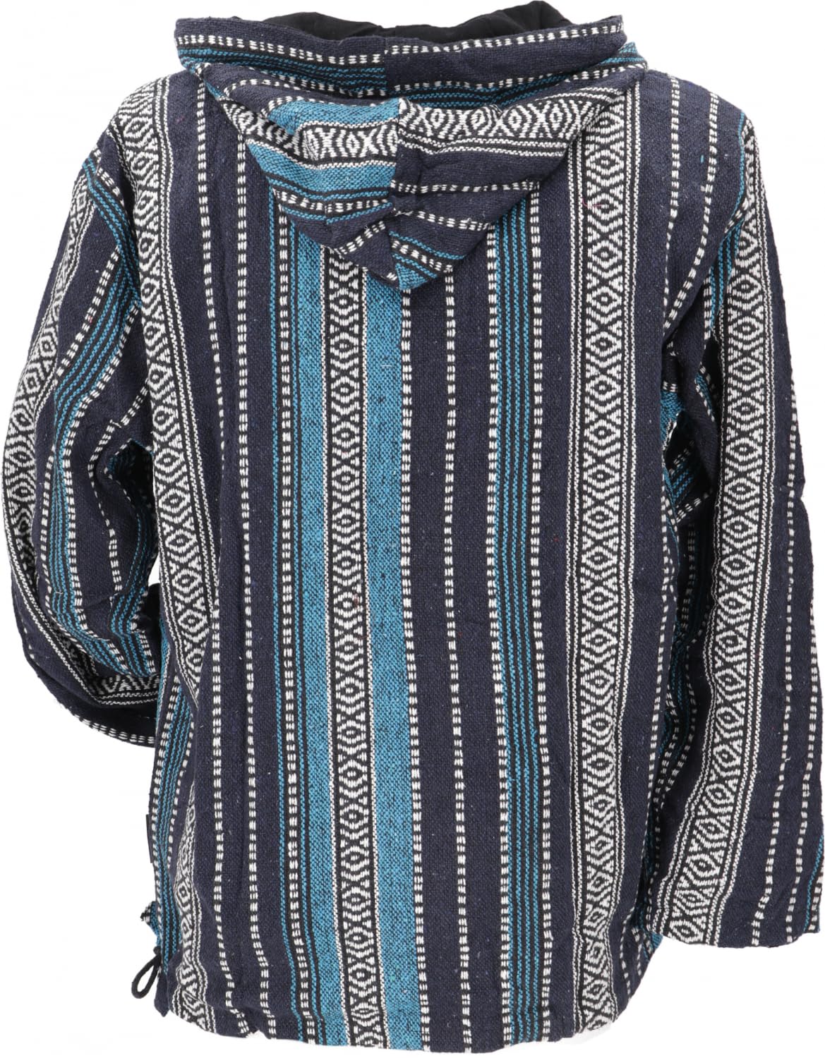 GURU SHOP Goa bluza z kapturem, styl Baja, męska bluza z kapturem, bawełna, bluzy i bluzy z kapturem, odzież alternatywna