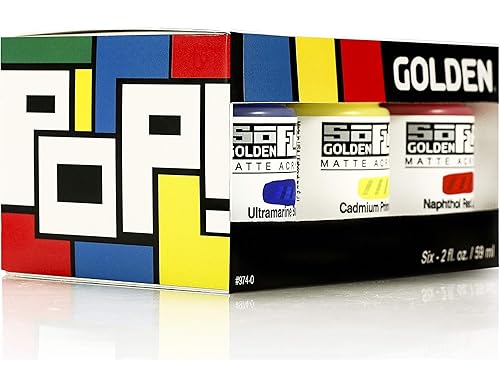 Best Golden SoFlat Flat Acrylic Paint Available Today