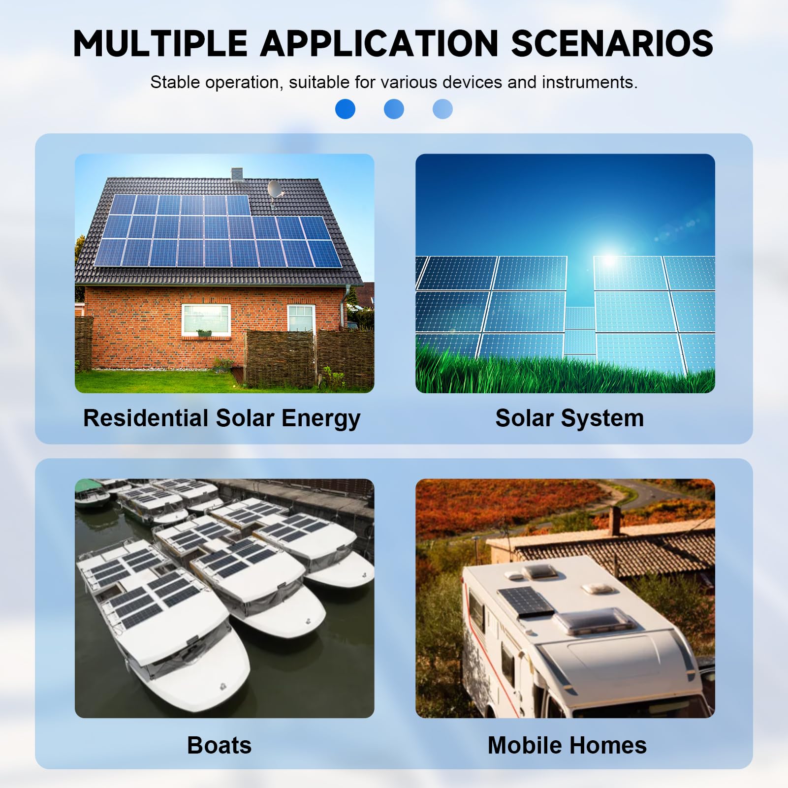 DEWIN Fusible fotovoltaico, 2 polos, 1000 V CC, 32 A, protección contra sobrecarga y cortocircuito.(With 15A PV fuse)