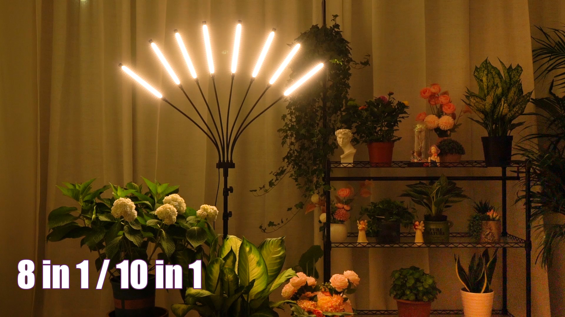 Amazon.com : Grow Lights for Indoor Plants [ 8 in1 ] 400 LEDs