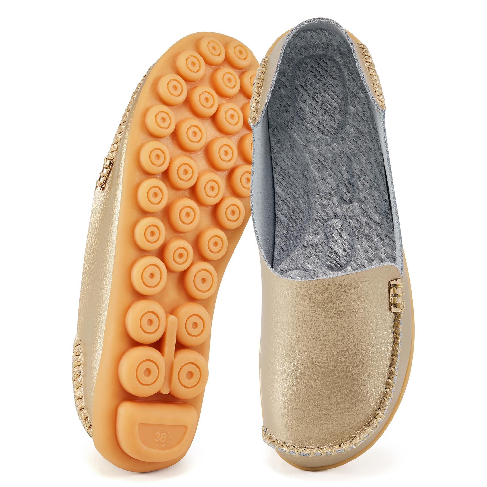 Alicegana Loafers for Women Shoes Casual: Slip on Flat Shoes Ladies Comfortable Dressy Moccasins Driving Penny Loafers