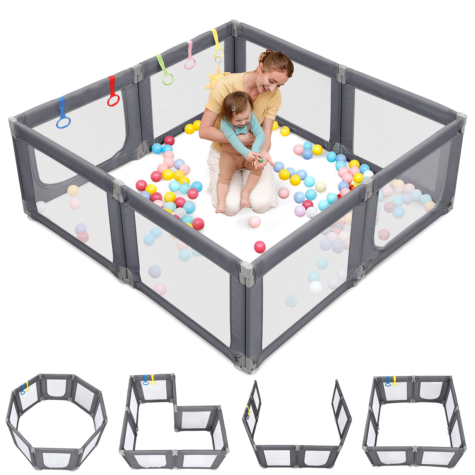 Amazon.com : Dripex Baby Playpen, 71