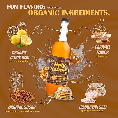 Vista 133 de Holy Kakow Cafe Organic Cardamomo Jarabe - Jarabe de cardamomo, jarabe de café, jarabe orgánico para café, jarabe de cardamomo para café, añadir al
