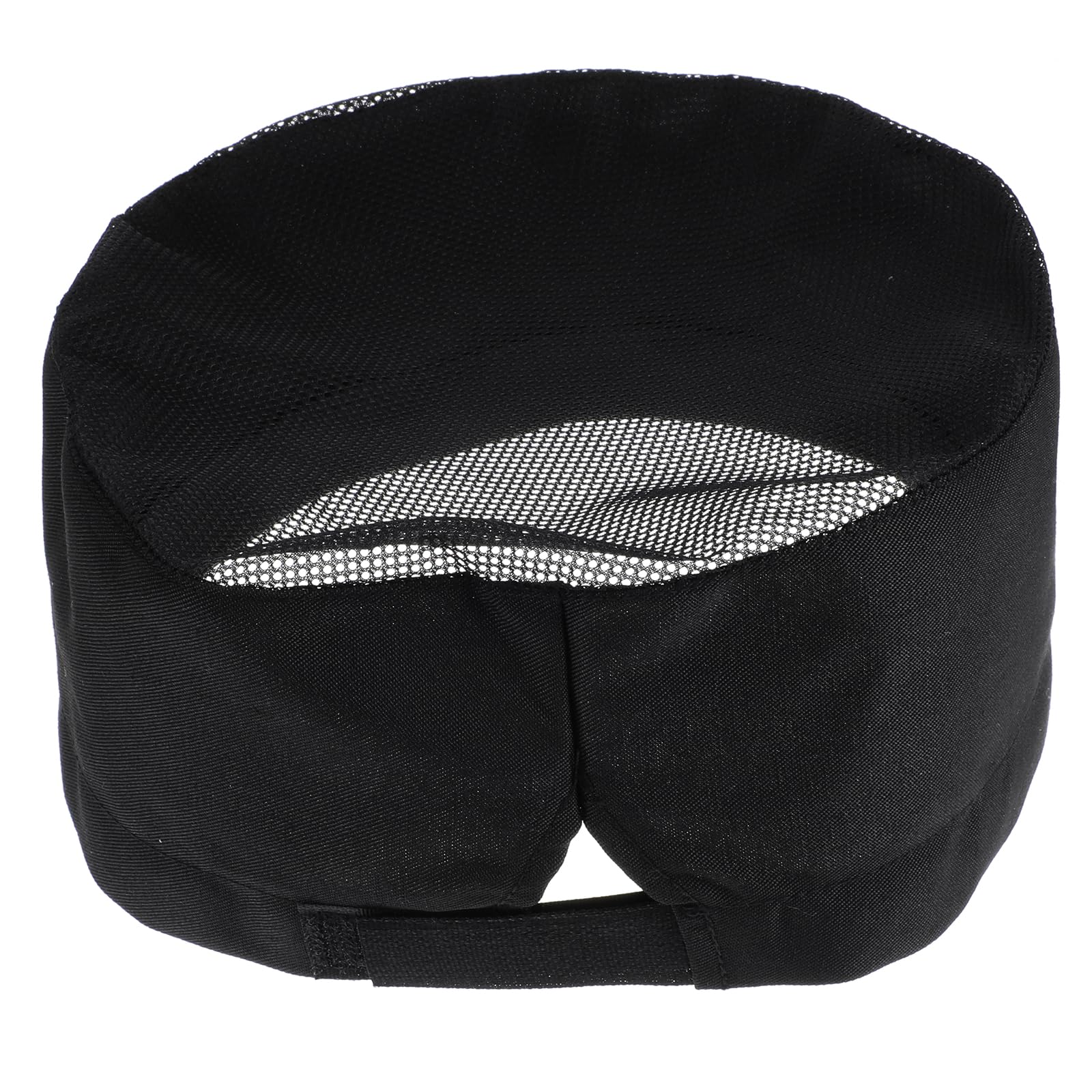 Cappello da chef regolabile traspirante nero alto unisex per uomo e donna