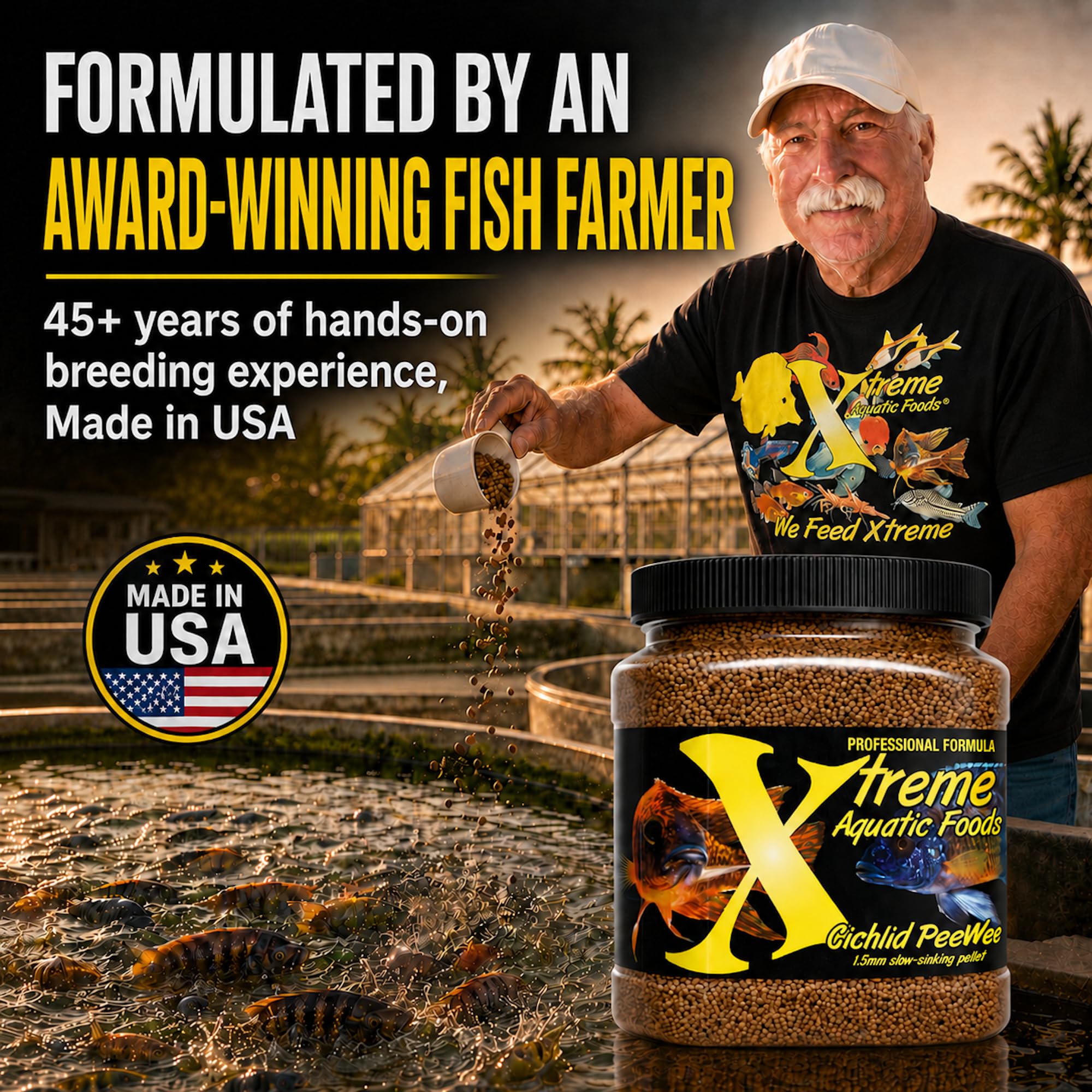 Xtreme 2217-E Aquatic Foods - Cichlidera, 50 ml