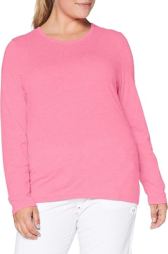 Sivvan - Camiseta de manga larga para mujer, diseño cómodo para usar debajo de ropa quirúrgica