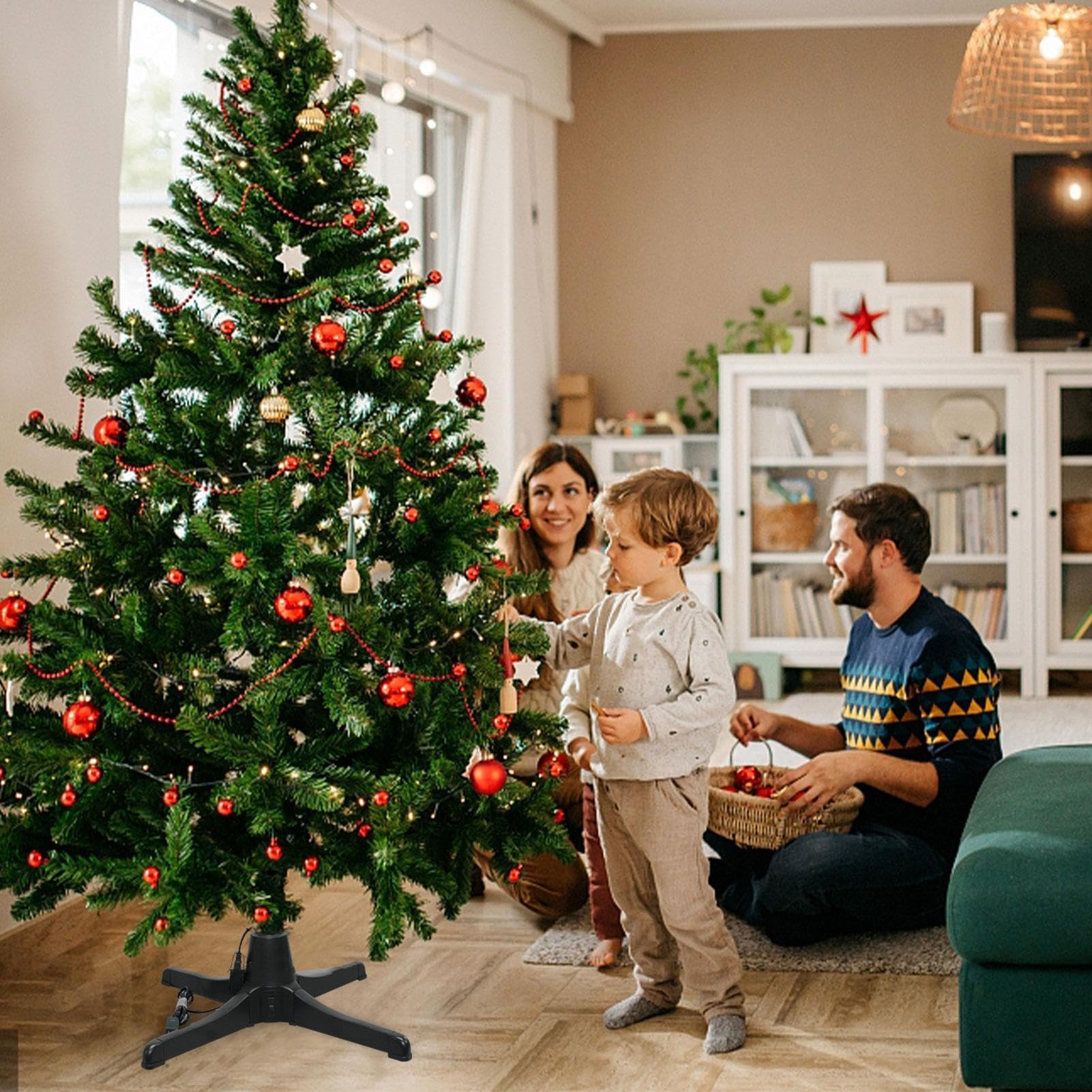 Puesto de árboles para Navidad Soporte de árbol de Navidad Desmontable para