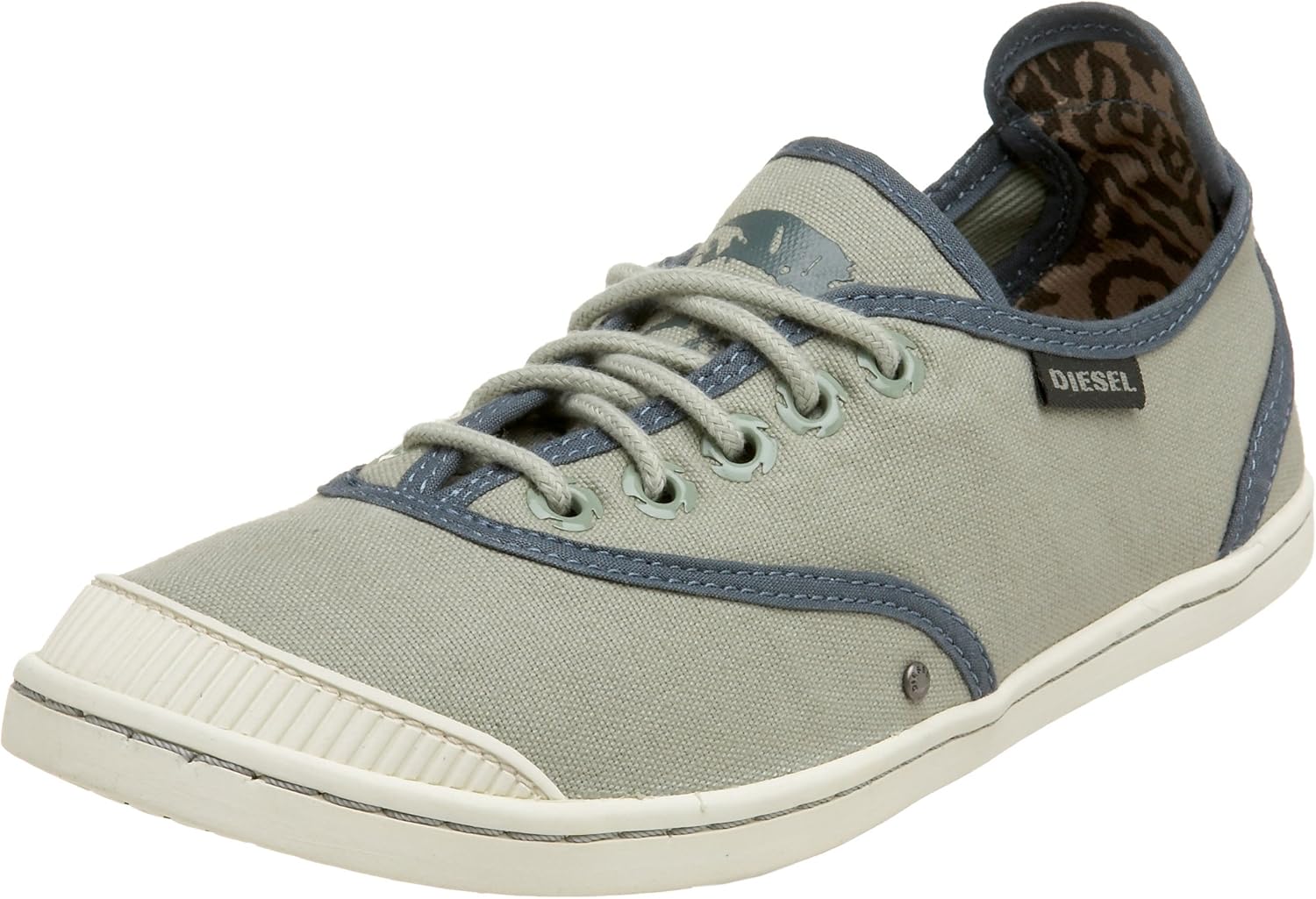 Diesel Women's Tilt Lace Up Sneaker,Desert Sage/Blossom Green,9.5 M US