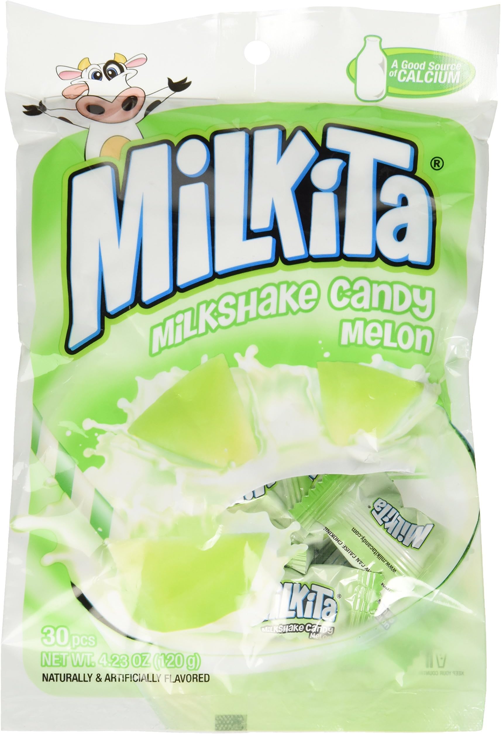 Unican - Milkita Melon Milk Candy Net Wt. 4.23 Oz