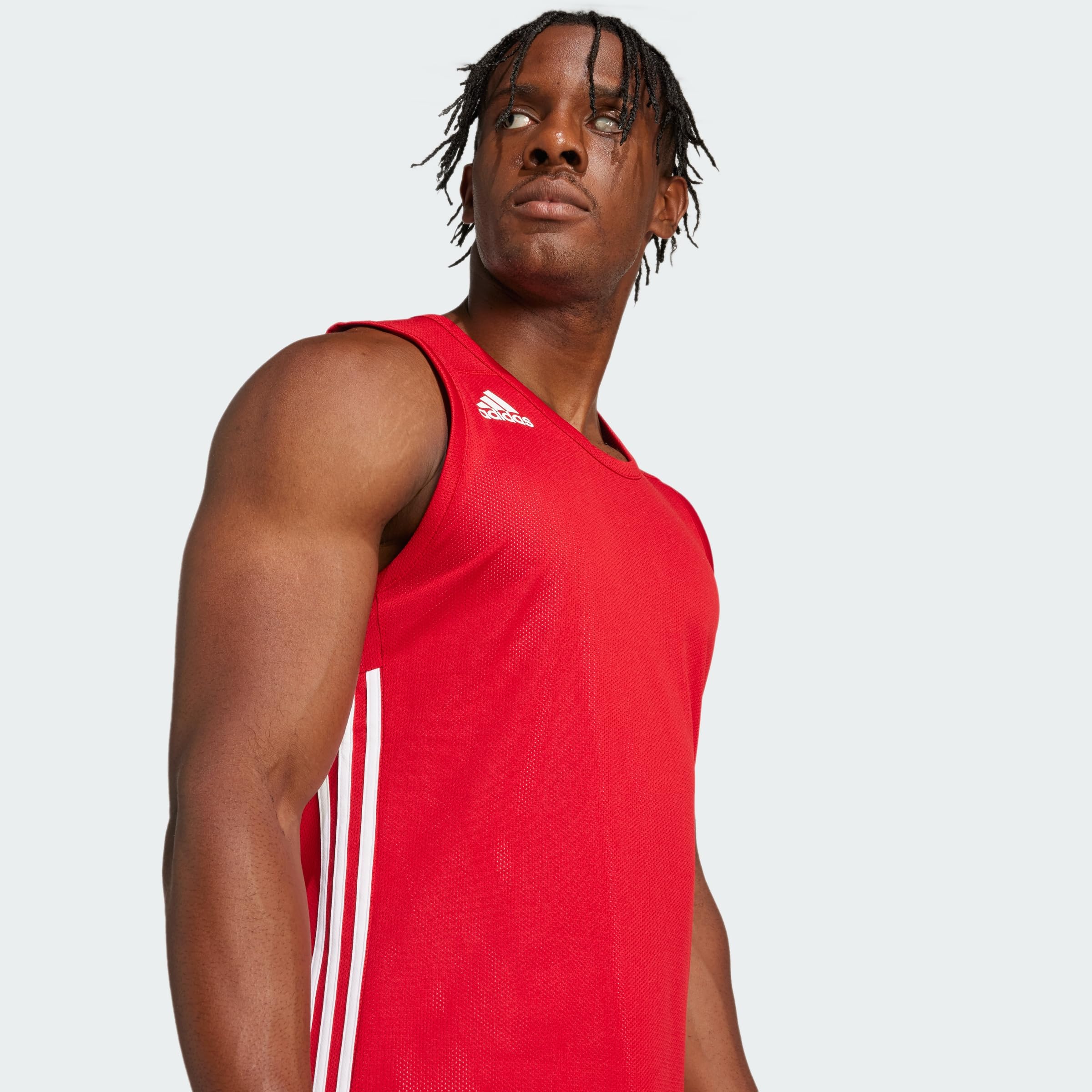 adidas Herren 3G Speed Reversible Jersey, Power Red / White, XL