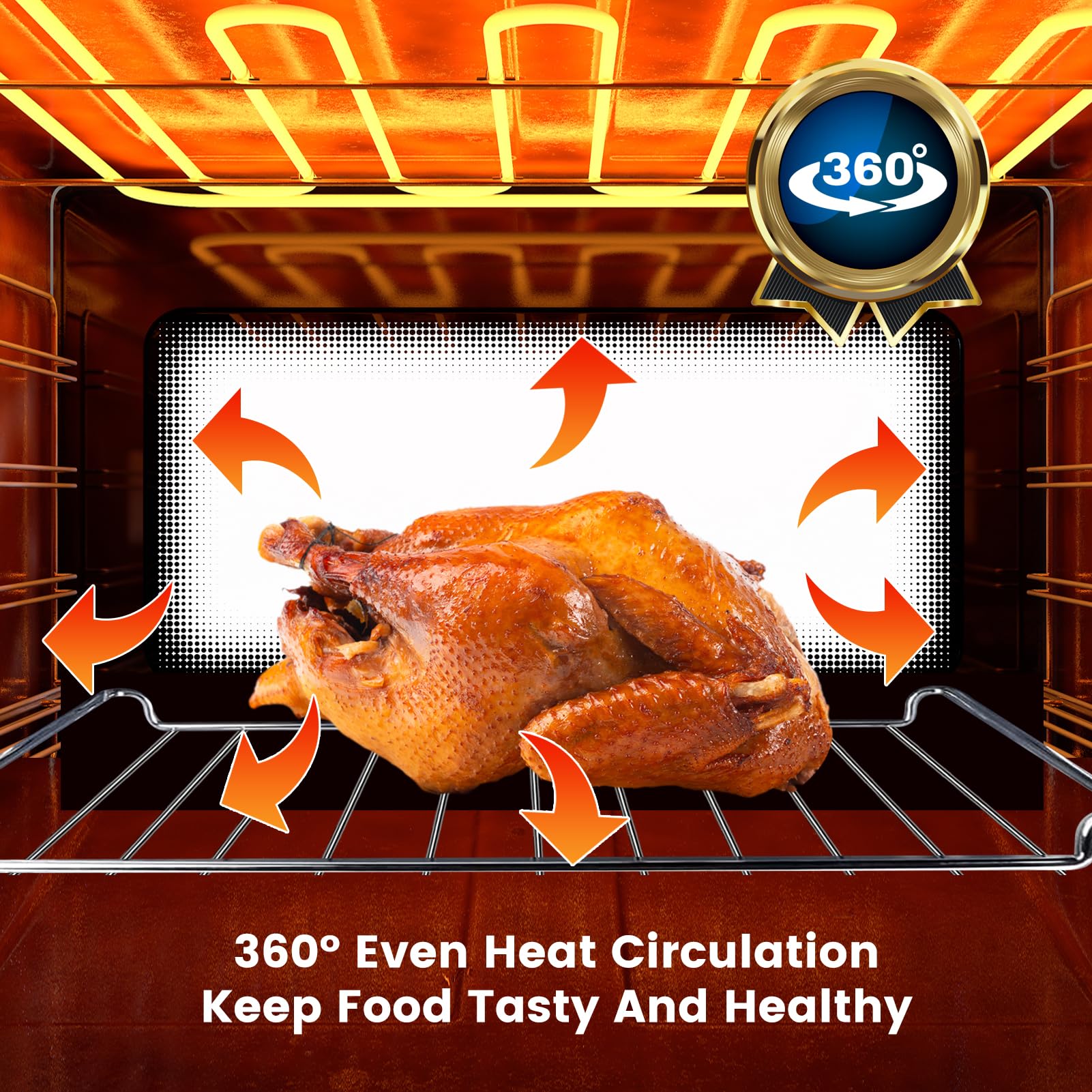 Replacement Air Fryer Cooling Rack For Cuisinart TOA70 65 60 Air Fryer