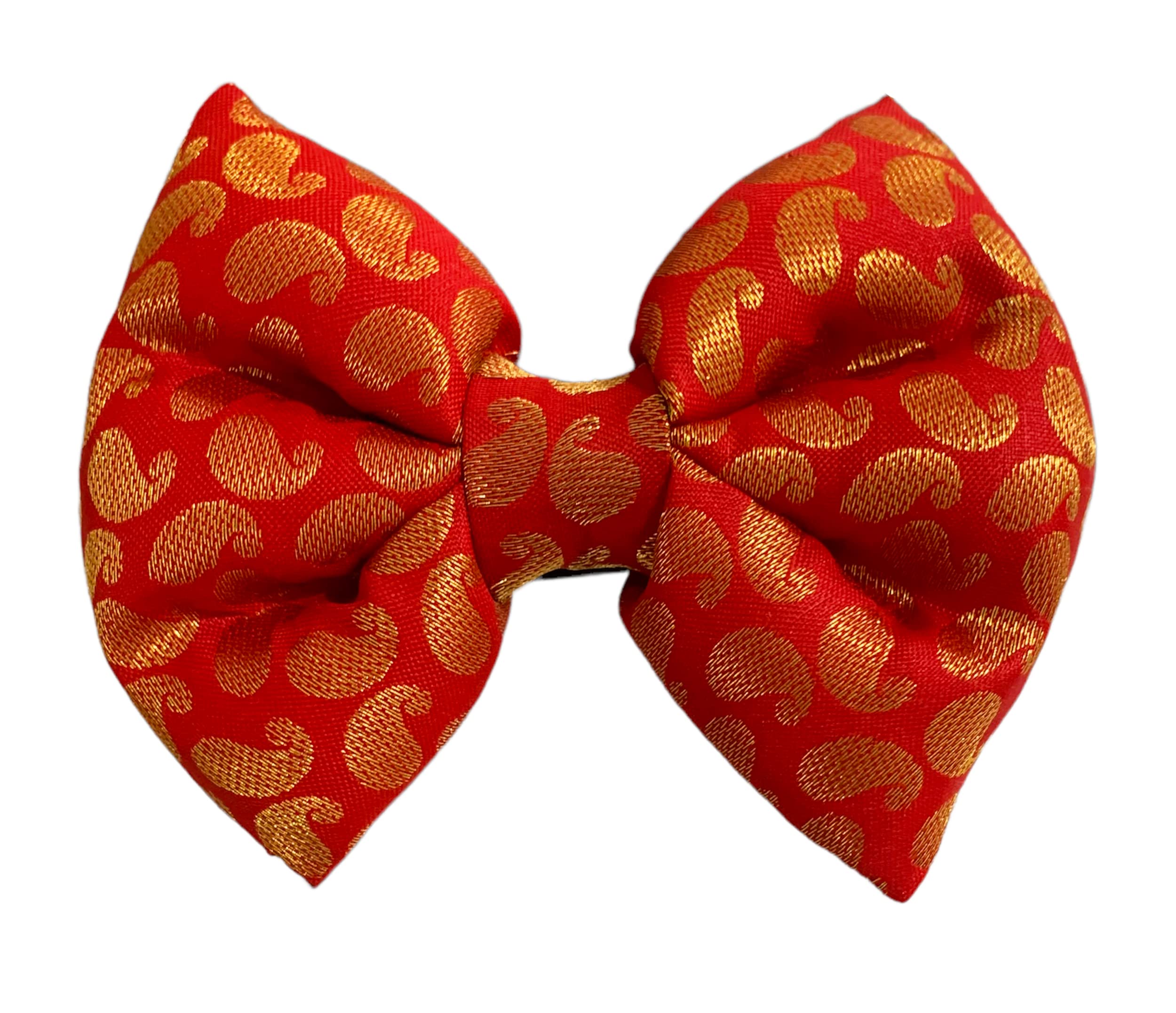 For The Fur Kids Traditional Ambi Dog Bow Tie for Weddings/Festivals (Red) (B09F3RS1WC) Amazon Price History, Amazon Price Tracker