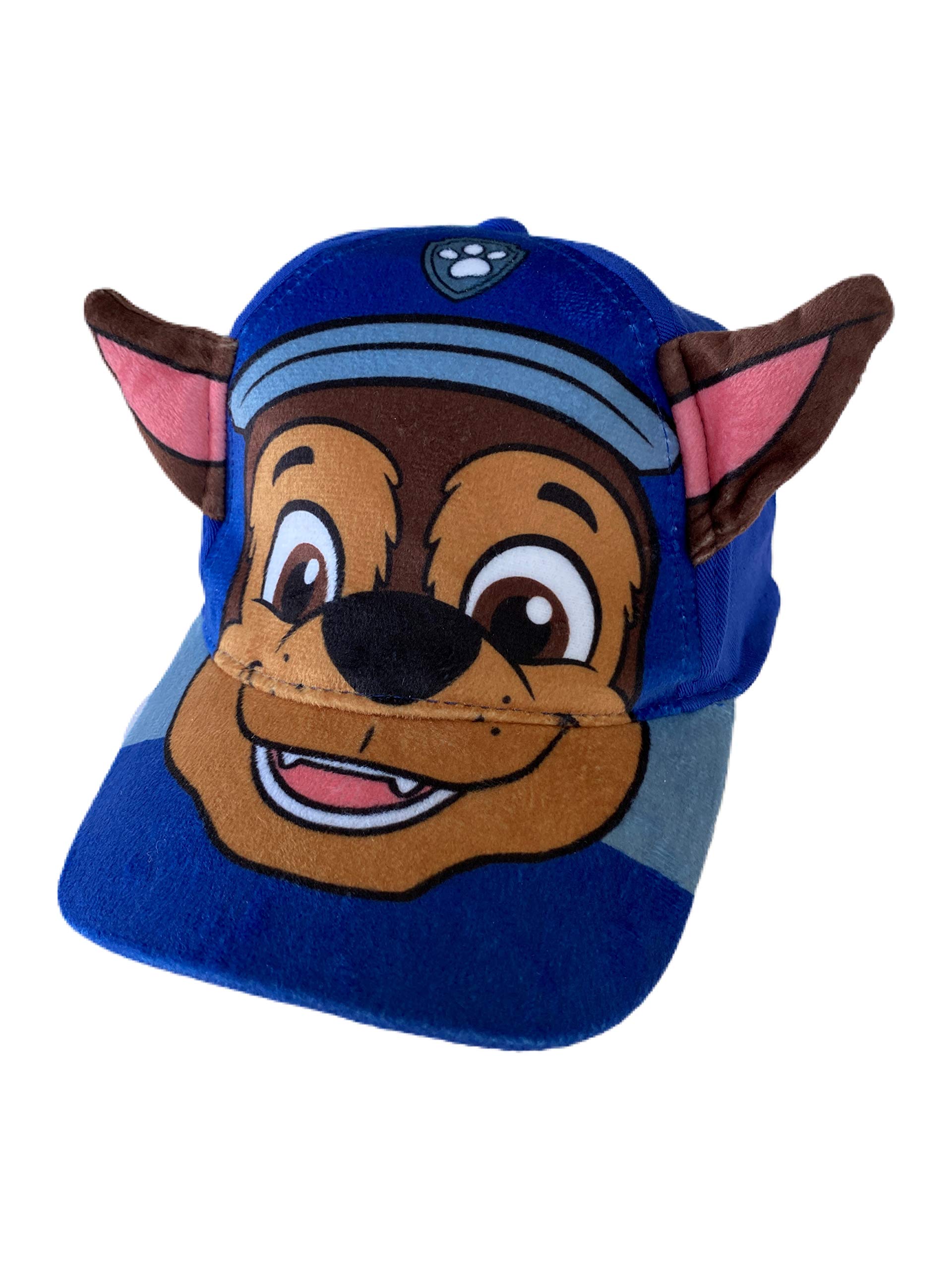 Nickelodeon Paw Patrol Chase Big Face Baseball Cap Hat, Boys Ages 2-5, Blue