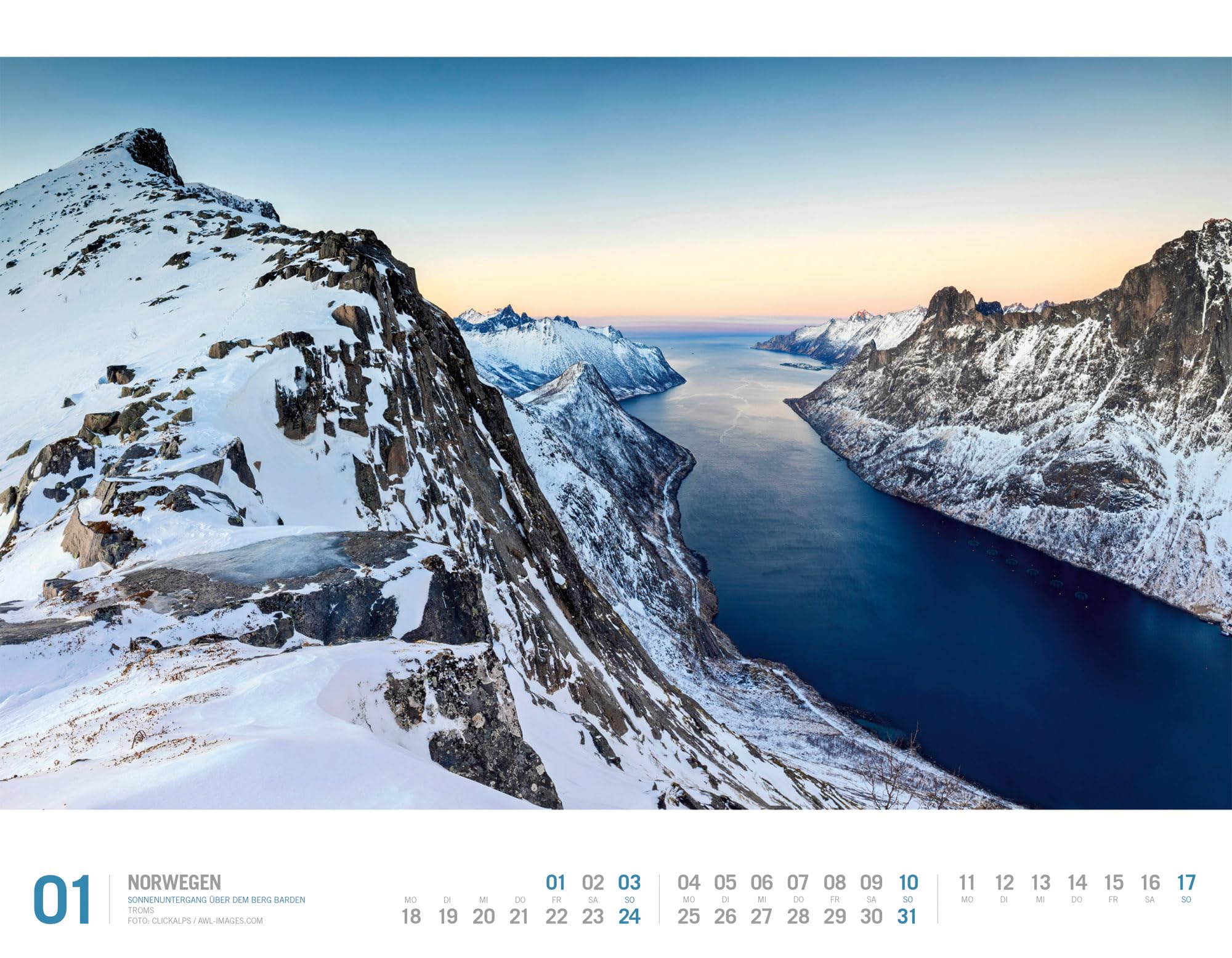 Norwegen Kalender 2027 | Unterwegs zwischen Fjordland und Nordkap | Imposanter Reise-Kalender im großen Querformat (54x42 cm) | Skandinavien