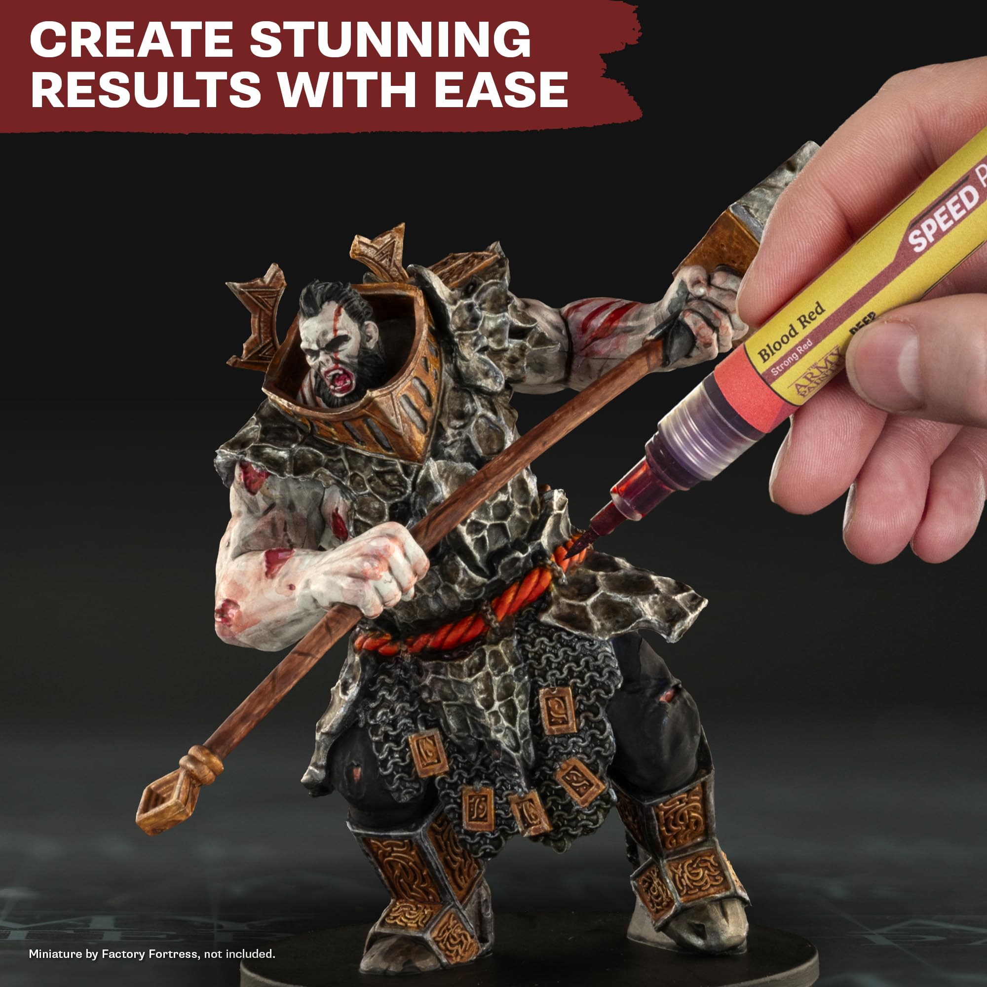 The Army Painter, Speedpaint Marker Mega Set, 60 x 6 ml | Marker Speedpaint 2.0, colori acrilici a contrasto, per miniature DnD e Warhammer