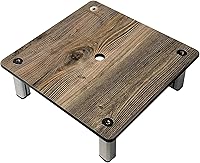 Vista 1 de Foreman Soporte para plantas en maceta con patas (12 x 12 x 4 pulgadas), para interiores y exteriores, resistente, versátil, resistente a