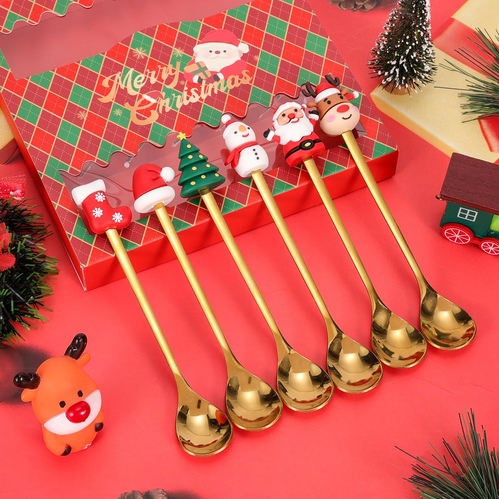 Theelepels - ProductsPro - Stalen - Kerst - Lepels kopen? | Korting