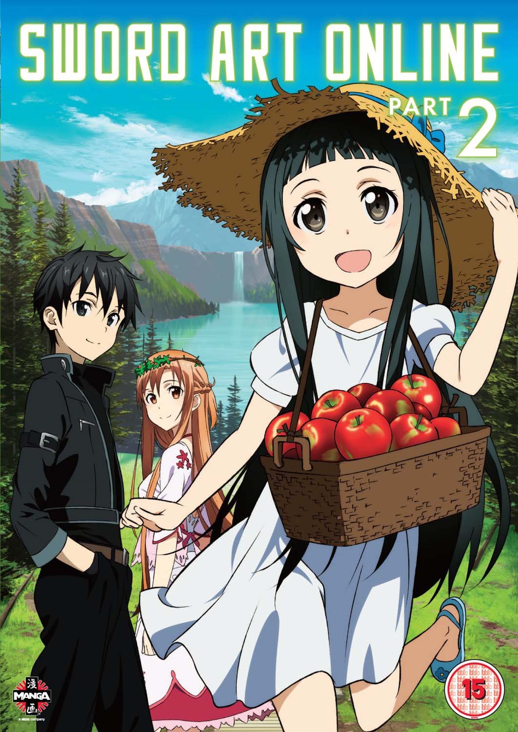 Sword Art Online Part 2 Episodes 8-14 DVD Importación Reino Unido Anime Formato Físico