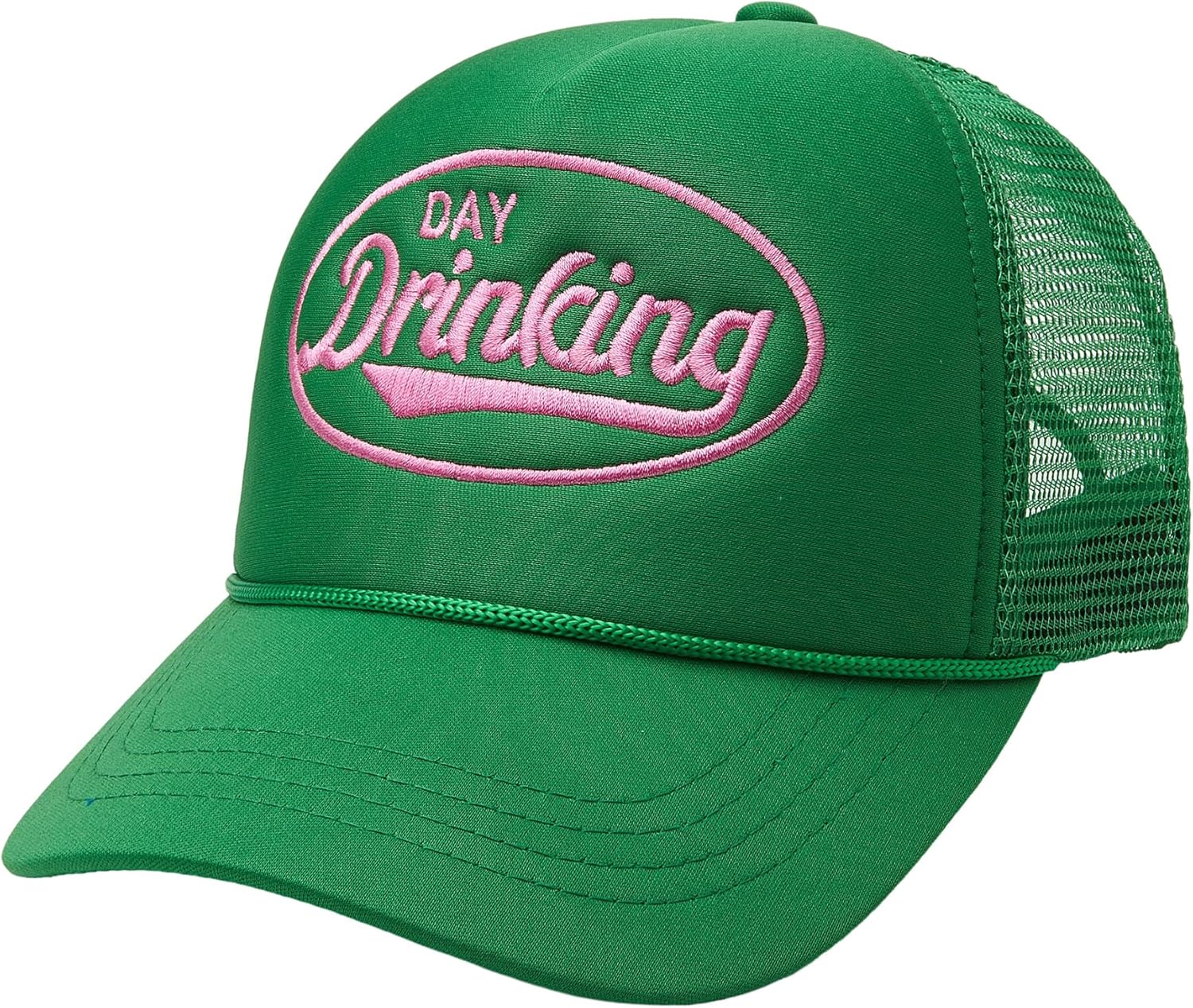 Embroidered Lettering Print Truck Hat Baseball Cap Trucker Mesh Snapback Hat