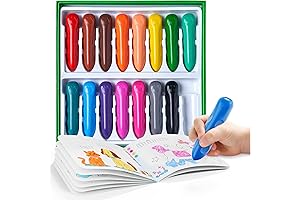Jumbo Crayons: Unbreakable and Ideal for Toddlers