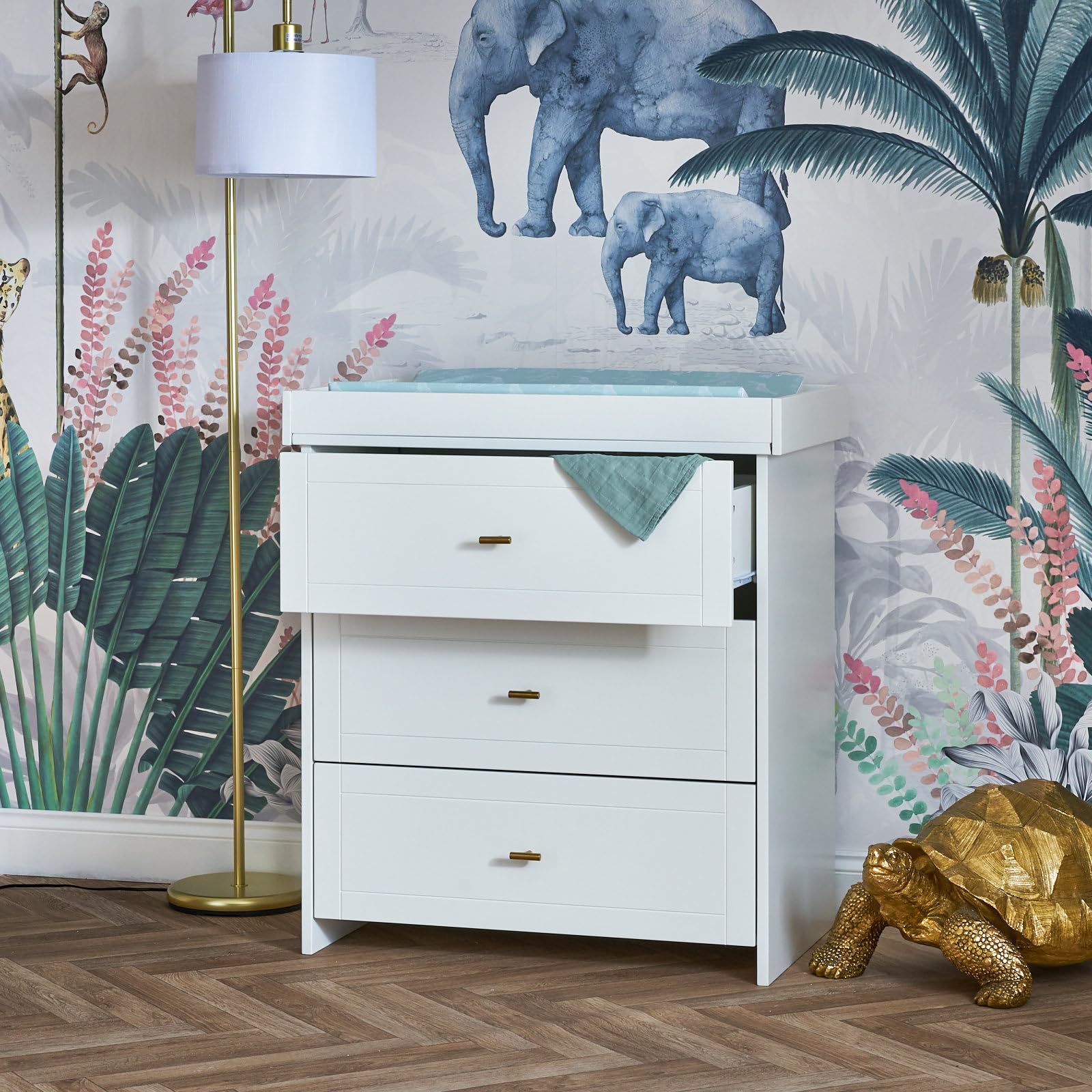 Obaby White Evie Changing Unit