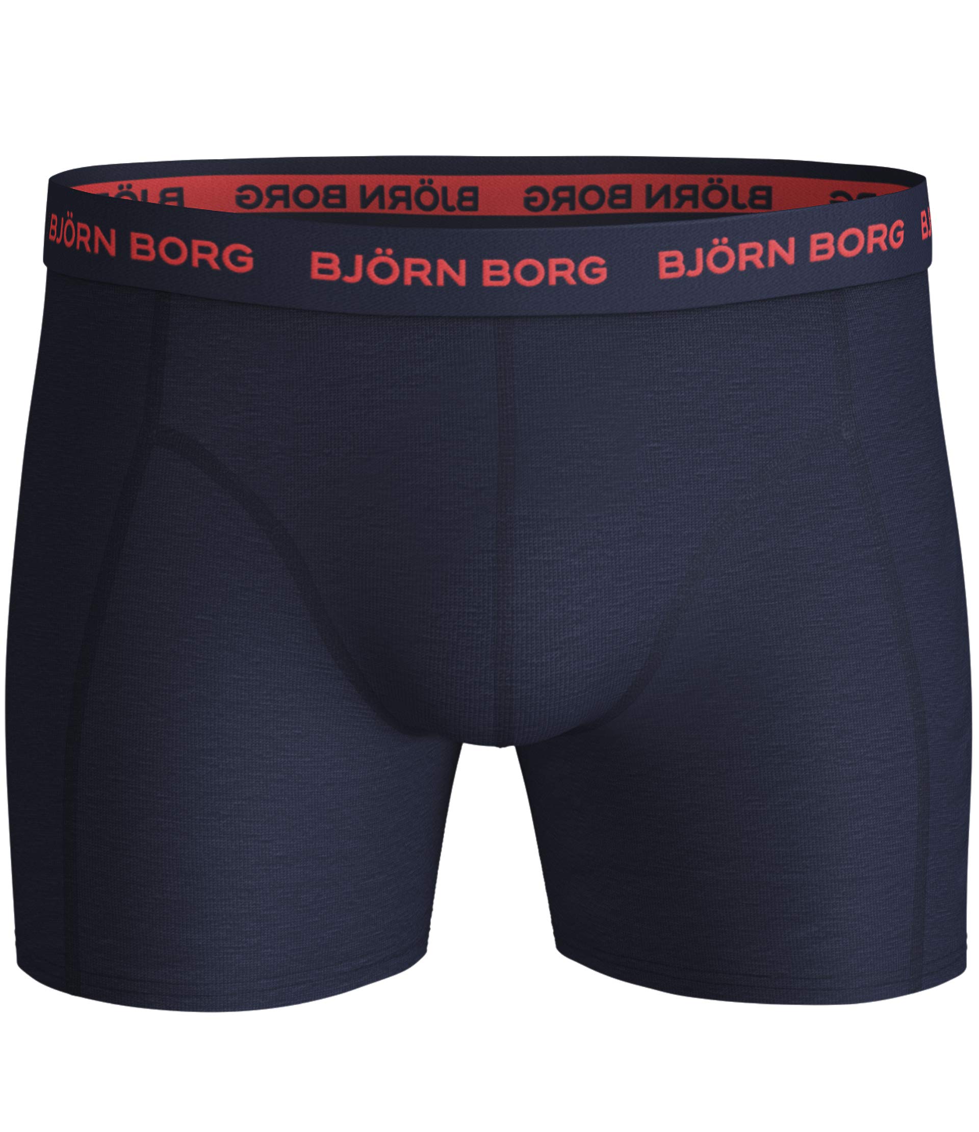 Björn Borg Boxershort Homme Paquet de 5 - Pantalon, Coton Stretch, Ceinture avec Logo