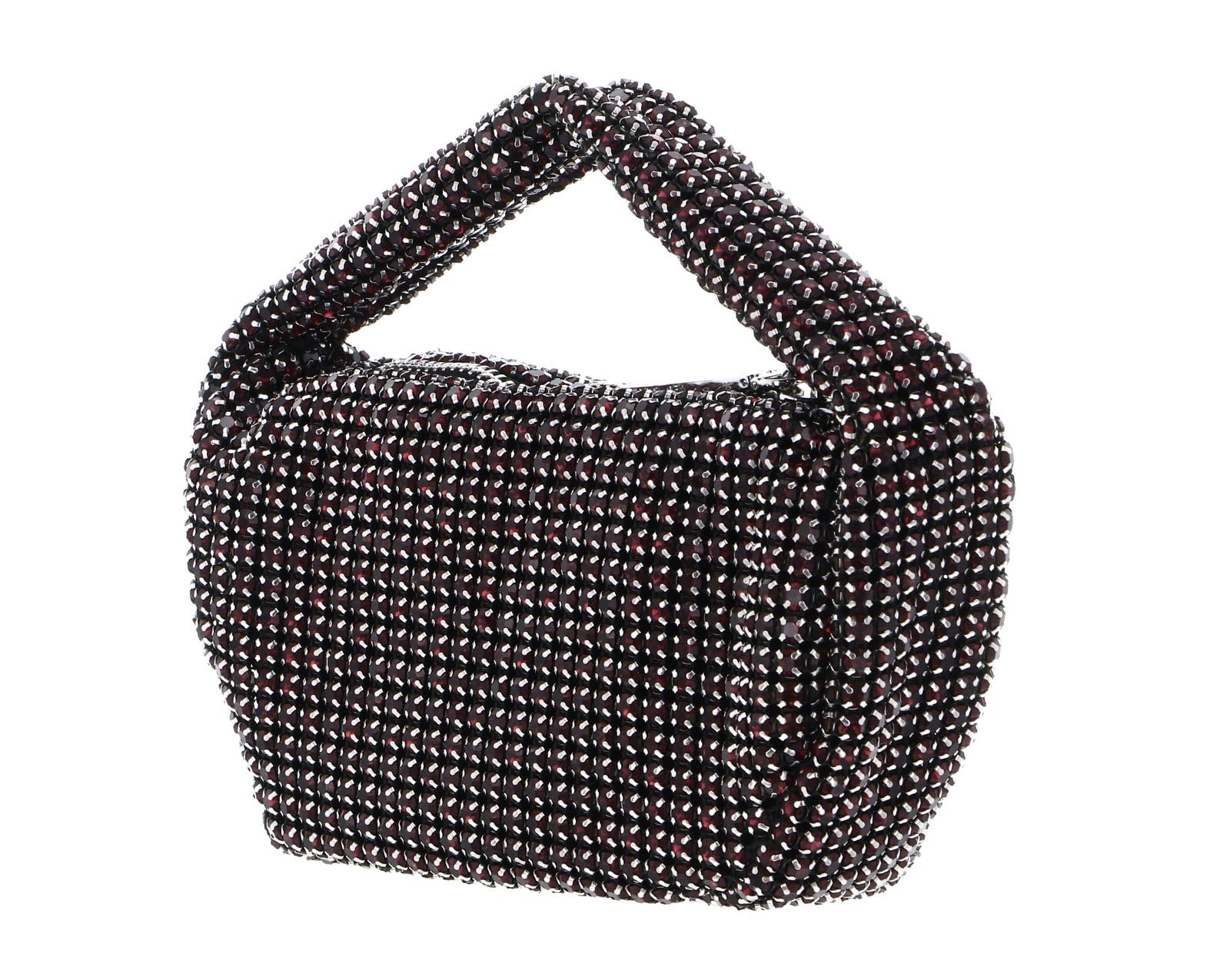 Ted Baker Handtasche Crystol Mini Crystal Slouchy Hobo Bag Dk - Red dunkelrot