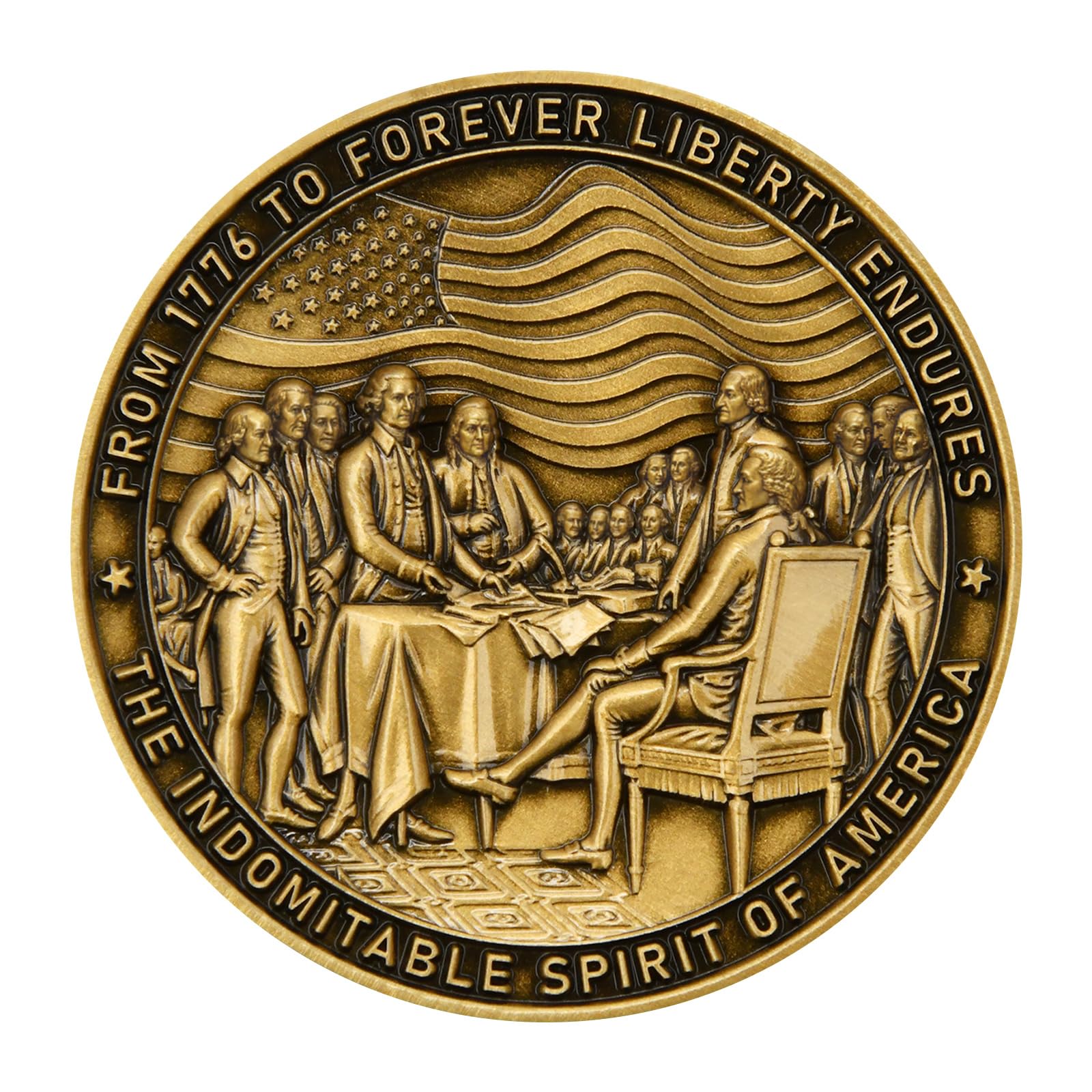 Amazon.co.jp: 2026 USA 250周年記念チャレンジコイン (1776-2026