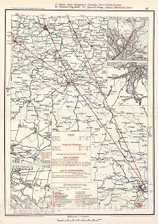 Historic Pictoric Map : (Czechoslovakia - Austria Airlines Routes). (Insets) (Airport Locations)., 1928, Vintage Wall Decor : 16in x 24in