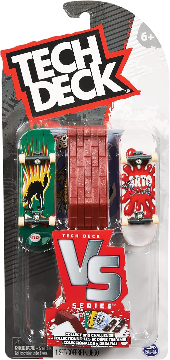 FINGER SKATE TECH DECK PACK VERSUS 2 FINGER SKATES Authentiques Finger Skates A