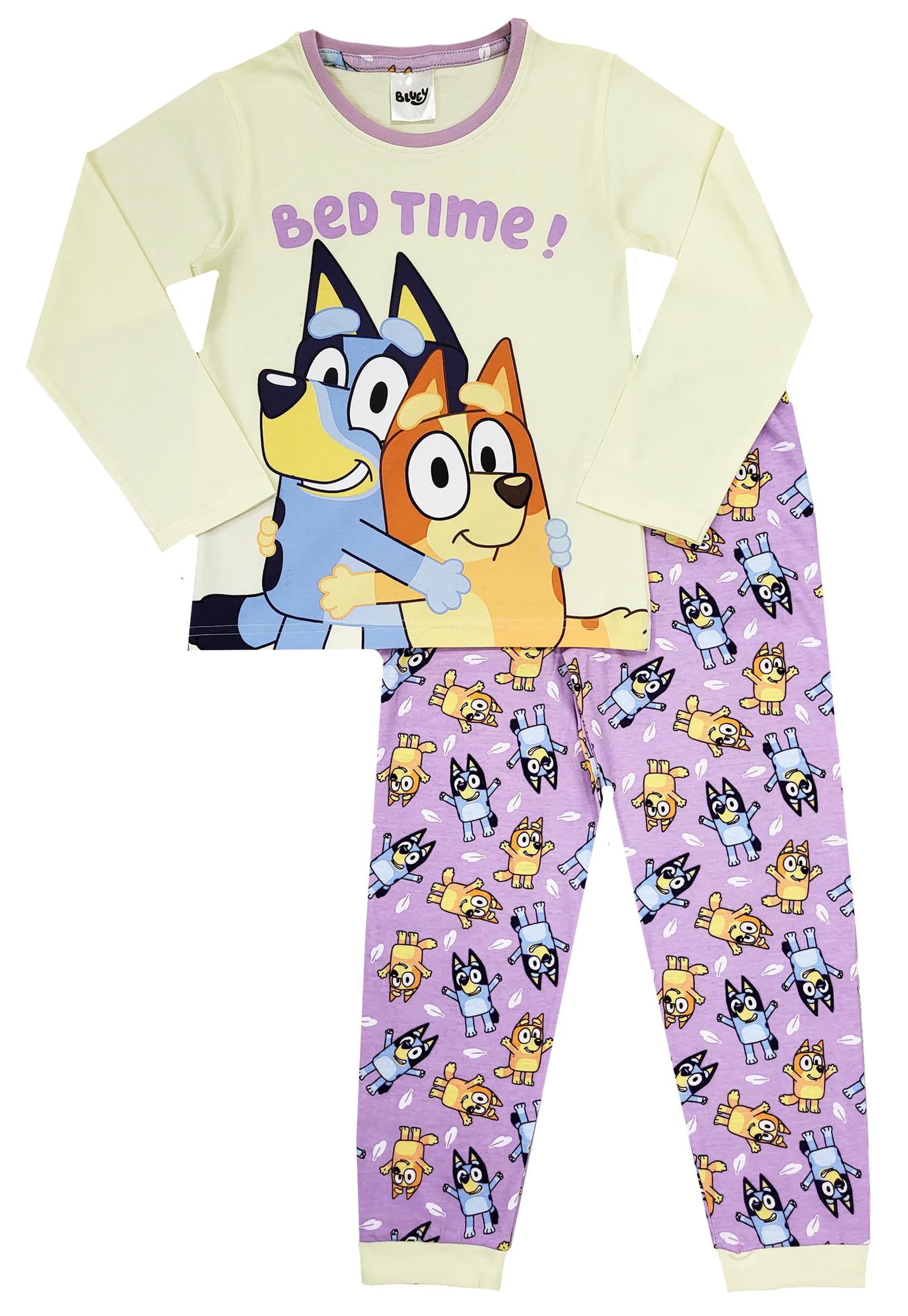 Bluey Girls - Bedtime Pyjamas Bedtime Character Nightwear (, 18-24 Months)