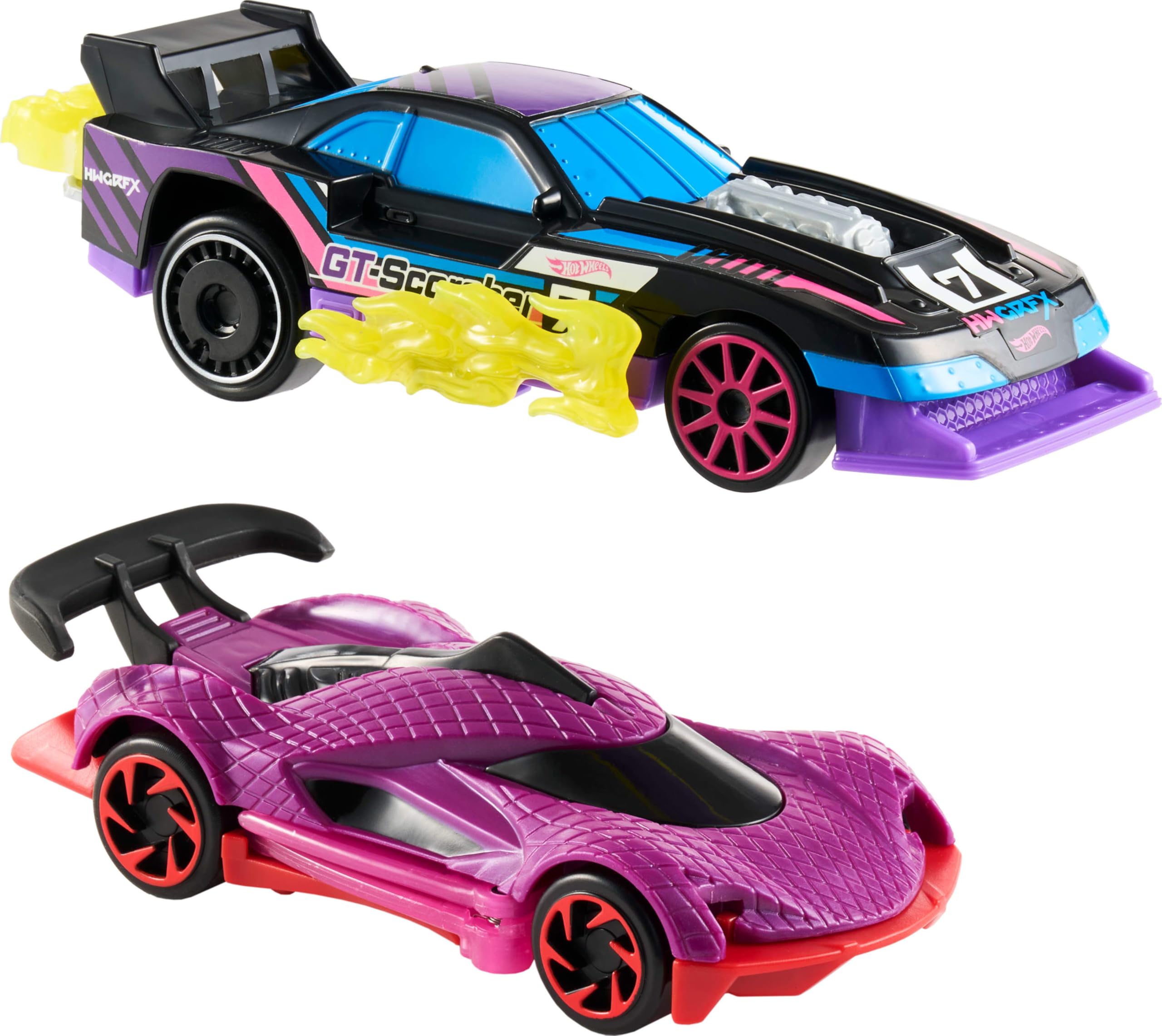 Amazon.com: Hot Wheels Let's Race Activate! Toy Car 2-Pack, GT