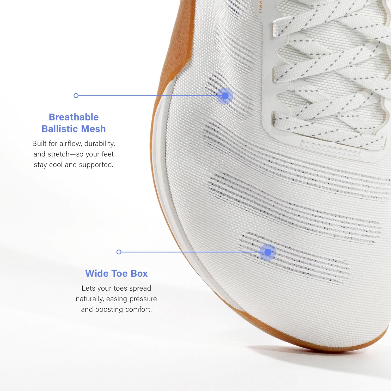 Flux Adapt Graphene XT Barefoot Shoes – Zero Drop Wide Toe Box Cross Trainers for Men & Women | Graphene Grip, Ballistic Mesh Upper | Gym, HIIT, Lifting & Crossfit Minimalist Sneakers - Image 4