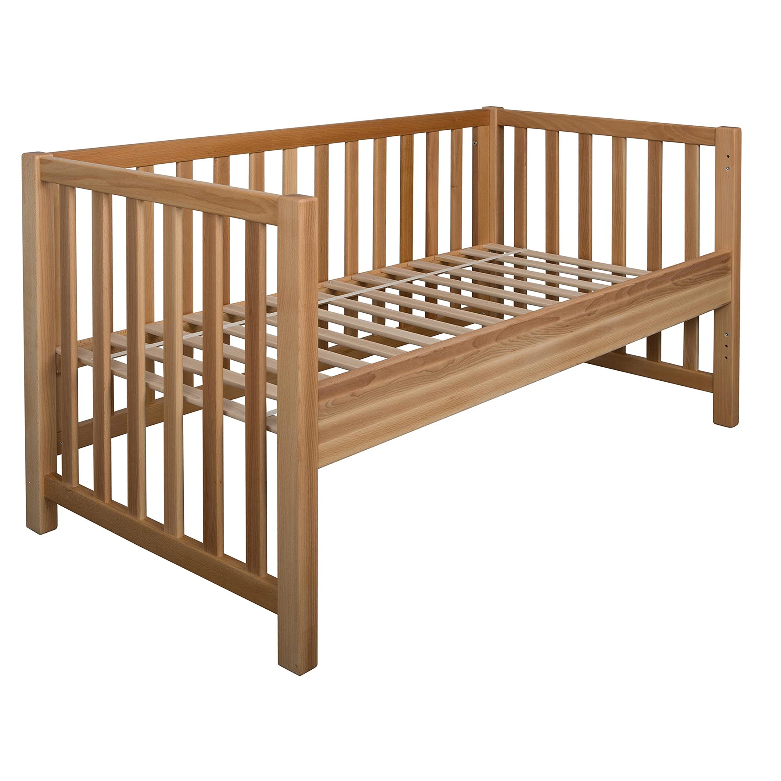 Betten-ABC Bubema Babybett Nils Classic (Größe: 70x140 cm; Farbe: Natur geölt)