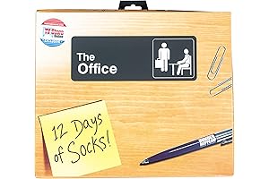 The Office: 12 Days of Socks Advent Calendar for Men