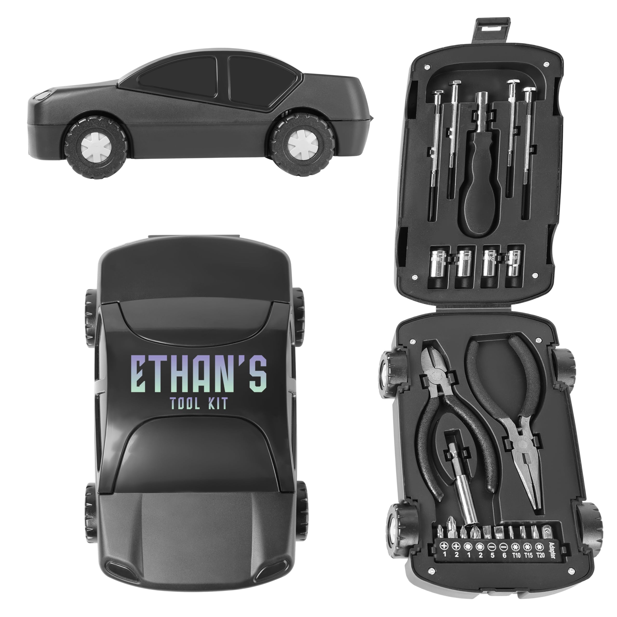 Personalised Car Tool Kit – Unique Multi Tool Gift for Him – Fun Christmas, Birthday & Father’s Day Present for Dad, Grandad, Husband or Son Style 3