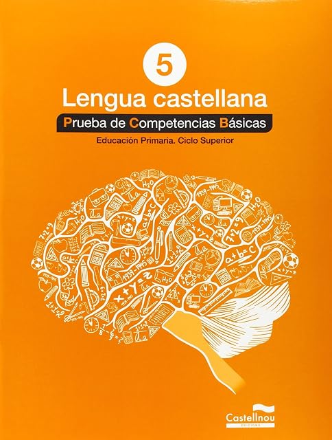 Portada de Lengua castellana 5º. Prueba de Competencias Básicas