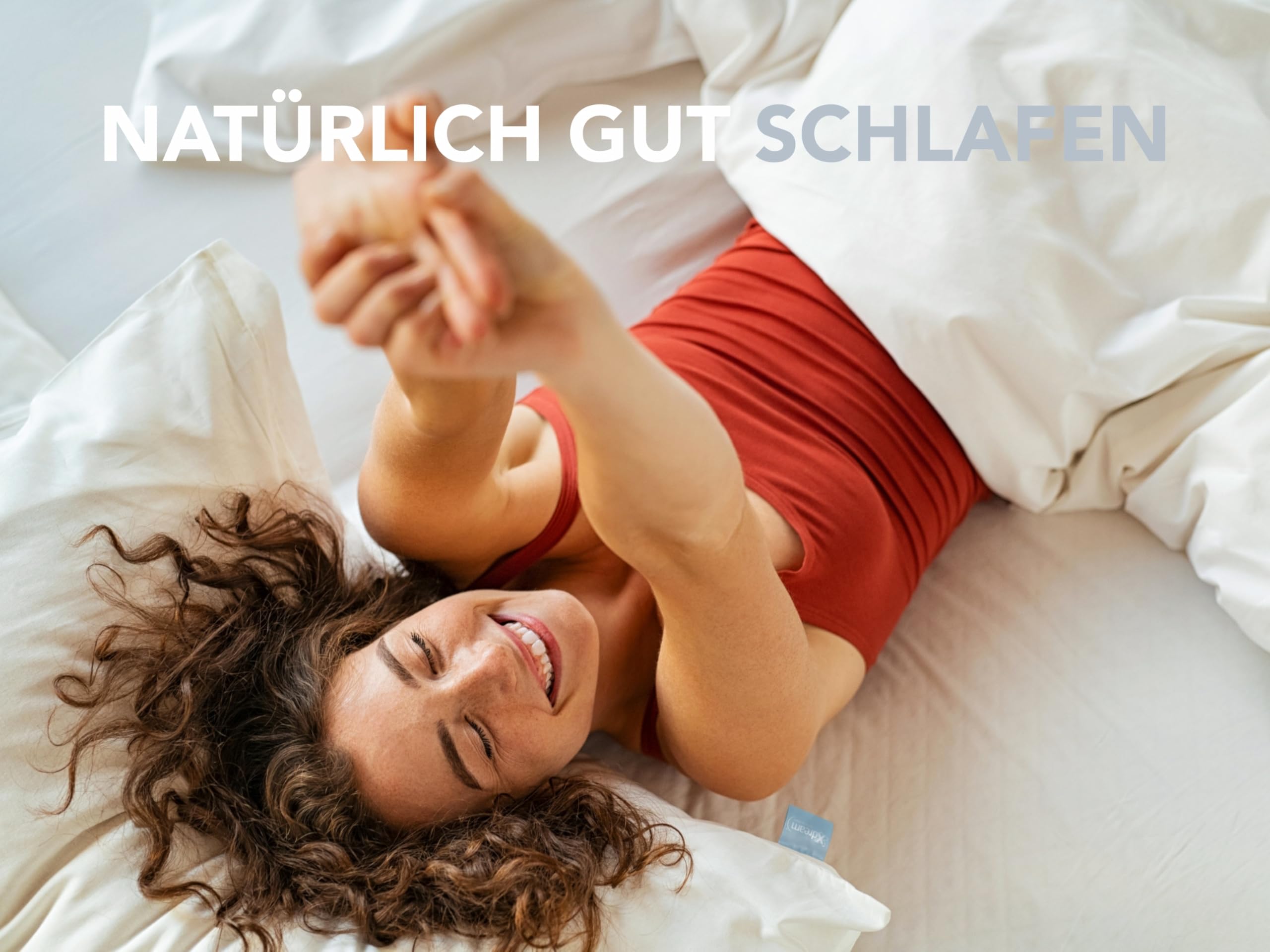 XDREAM Premium Daunenkissen 2er Set Federkopfkissen | Hülle: 100% Baumwolle | Füllung: 100% Daunen & Federn | Füllgewicht je Kissen: 550 g | 40 x 80 cm