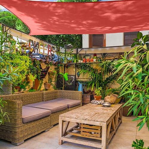 Miniatura 9 de AsterOutdoor - Toldo parasol rectangular de 12 x 12pies, Toldo con bloqueador ultravioleta para patio, patio trasero, césped, jardín, actividades al