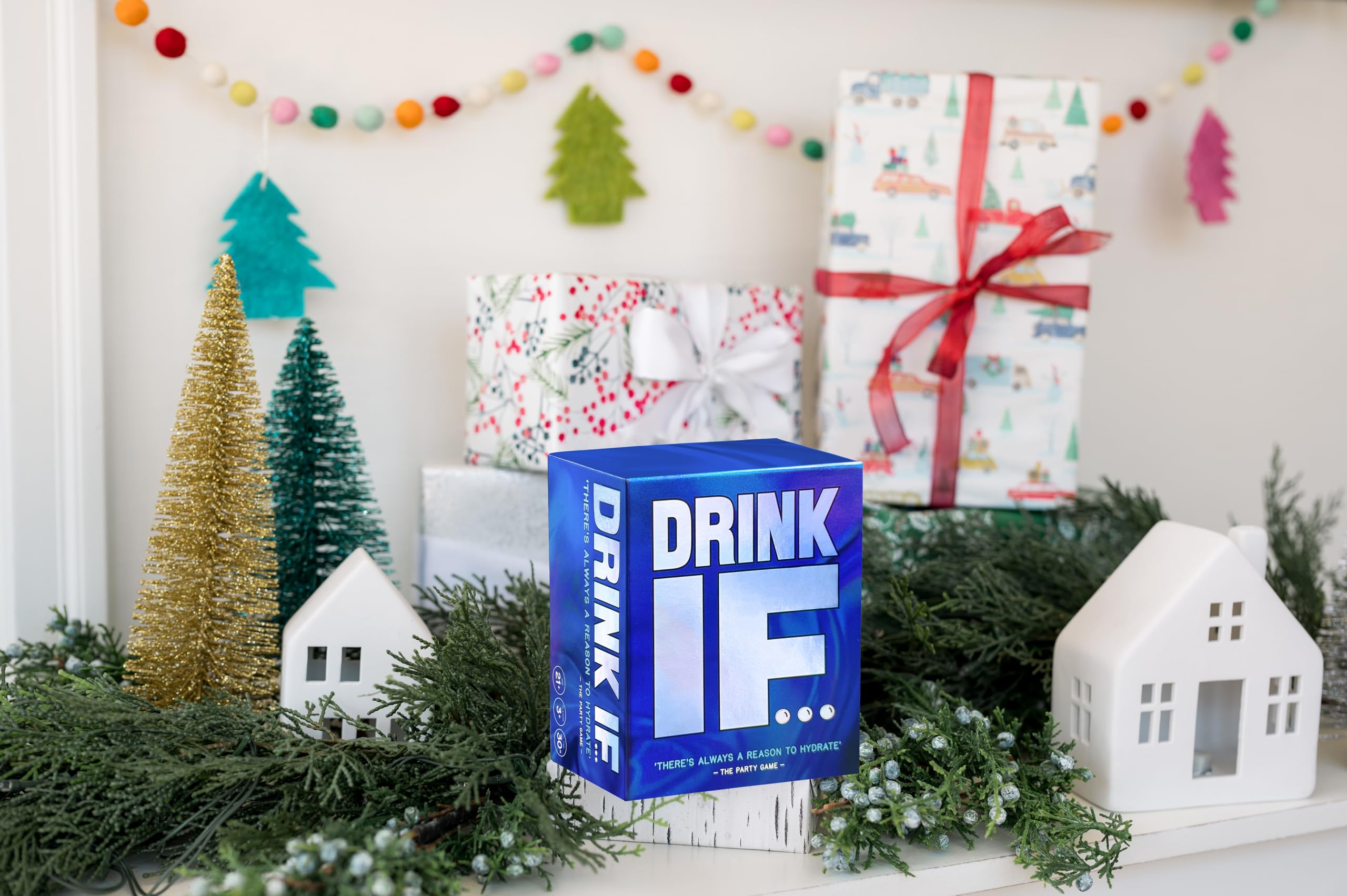 DRINK IF... Adult Drinking Party Game + After Dark Expansion Set, 800 Questions to get You Buzzed & Drunk, Ice Breakers Cards - Image 2